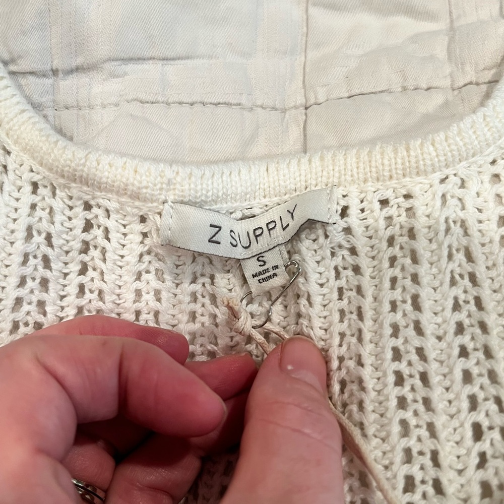 Z supply Brady sweater tank NWT size small S - Picture 3 of 7